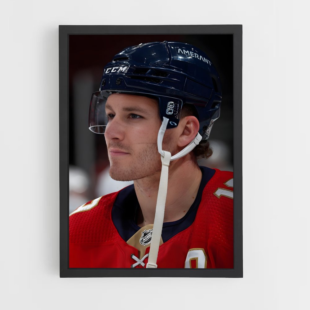 Poster Tkachuk en Action – affiche Hockey sur glace (vue 2)